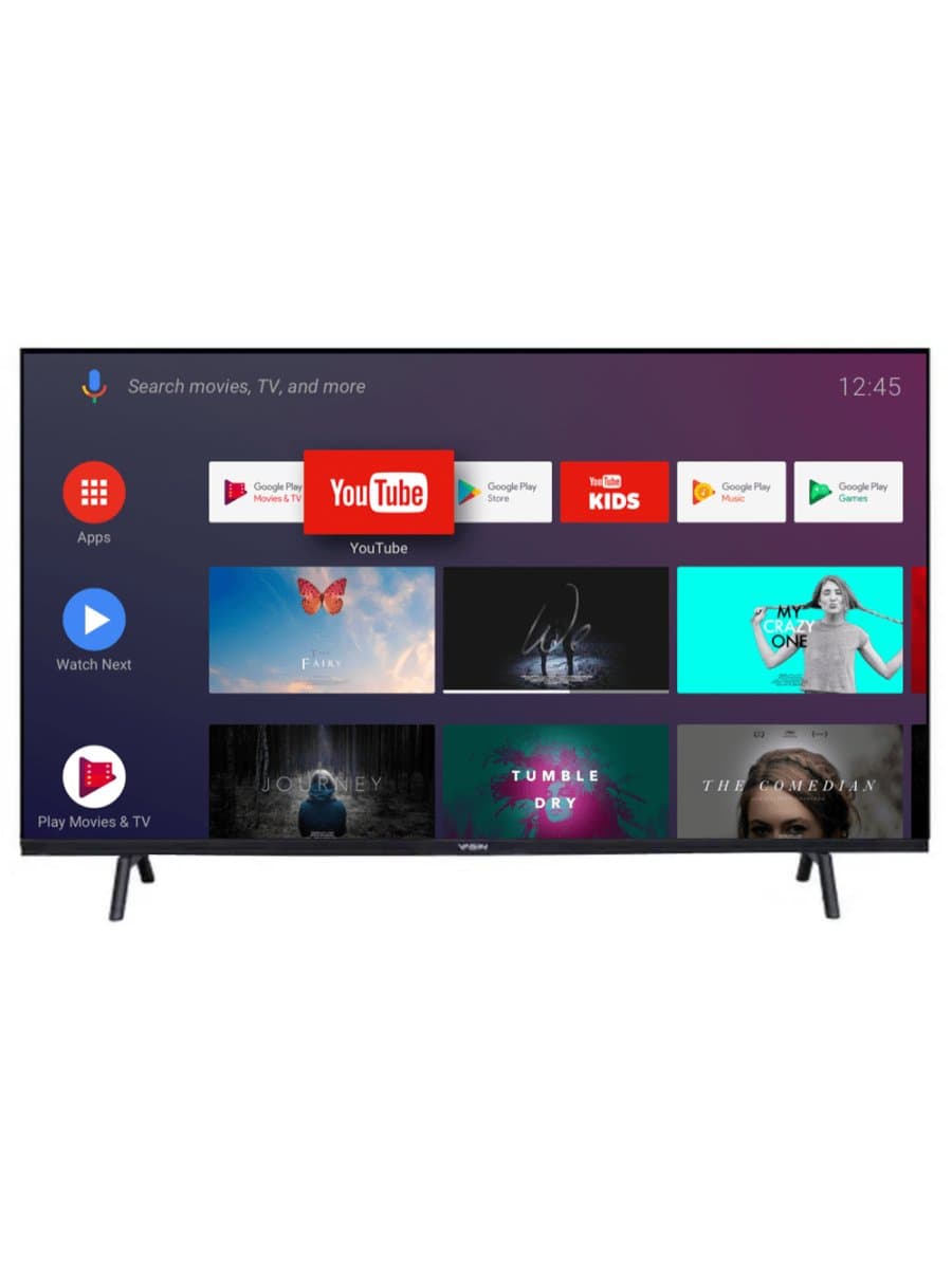 Телевизор YASIN LED TV 32G11 32" 1366x786, Android 450 cd/m2 1000000:1 6ms 178/178 WiFi