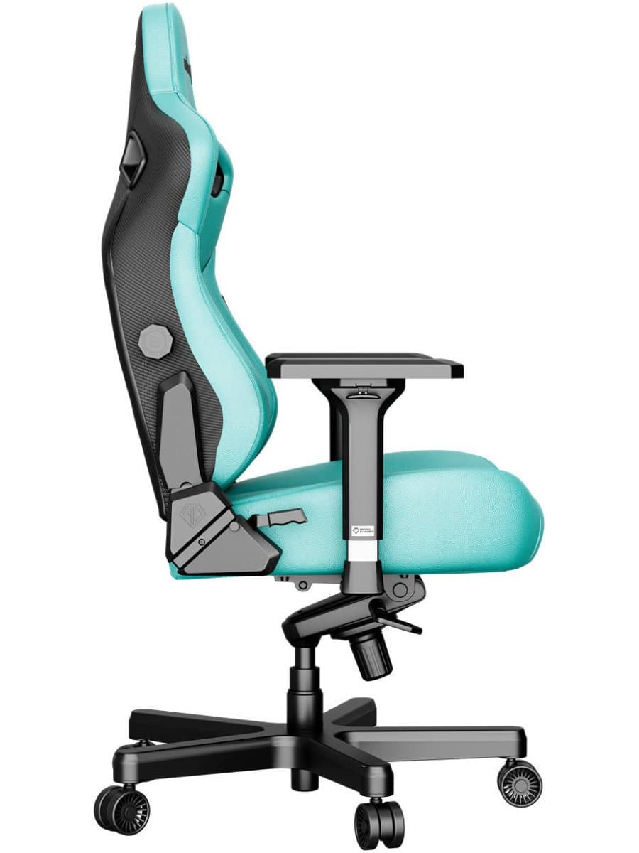 Игровое кресло AndaSeat AD12YDC-XL-01-E-PV/C Kaiser 3 XL BLUE 4D Armrest 65mm wheels PVC Leather