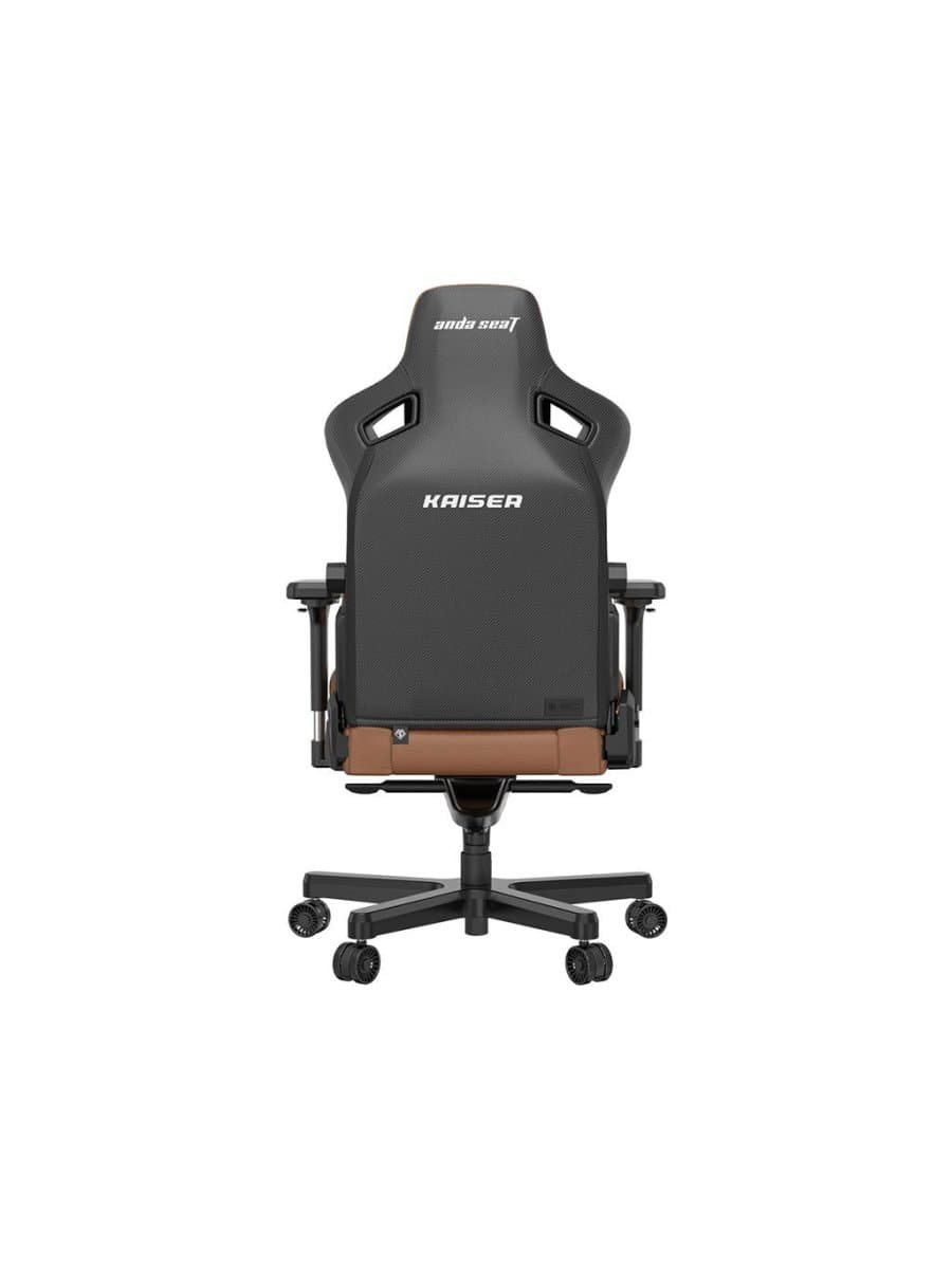 Игровое кресло AndaSeat AD12YDC-XL-01-K-PV/C Kaiser 3 XL BROWN 4D Armrest 65mm wheels PVC Leather