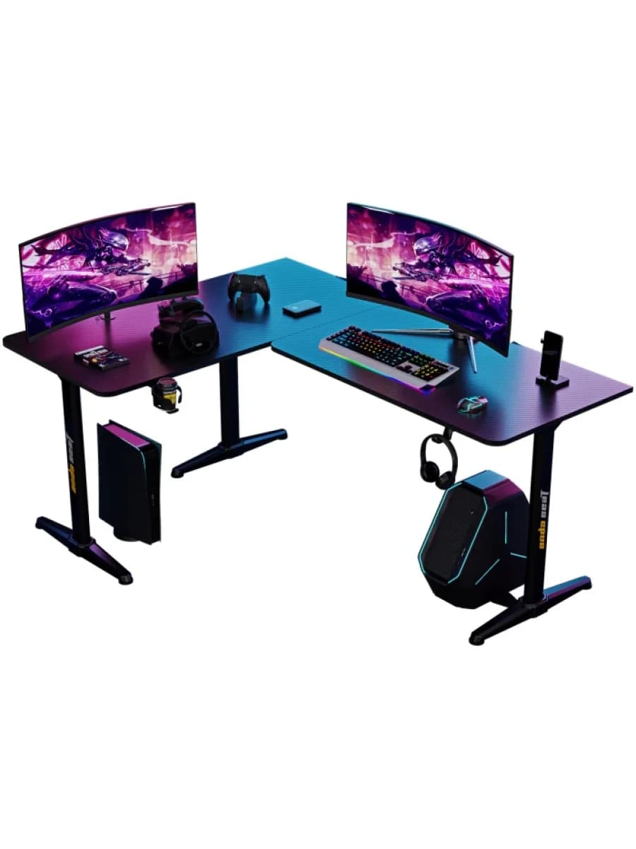 Игровой стол AndaSeat AD-D-PT-1600-01-B Wind Seeker BLACK Carbon Fiber Texture Tabletop