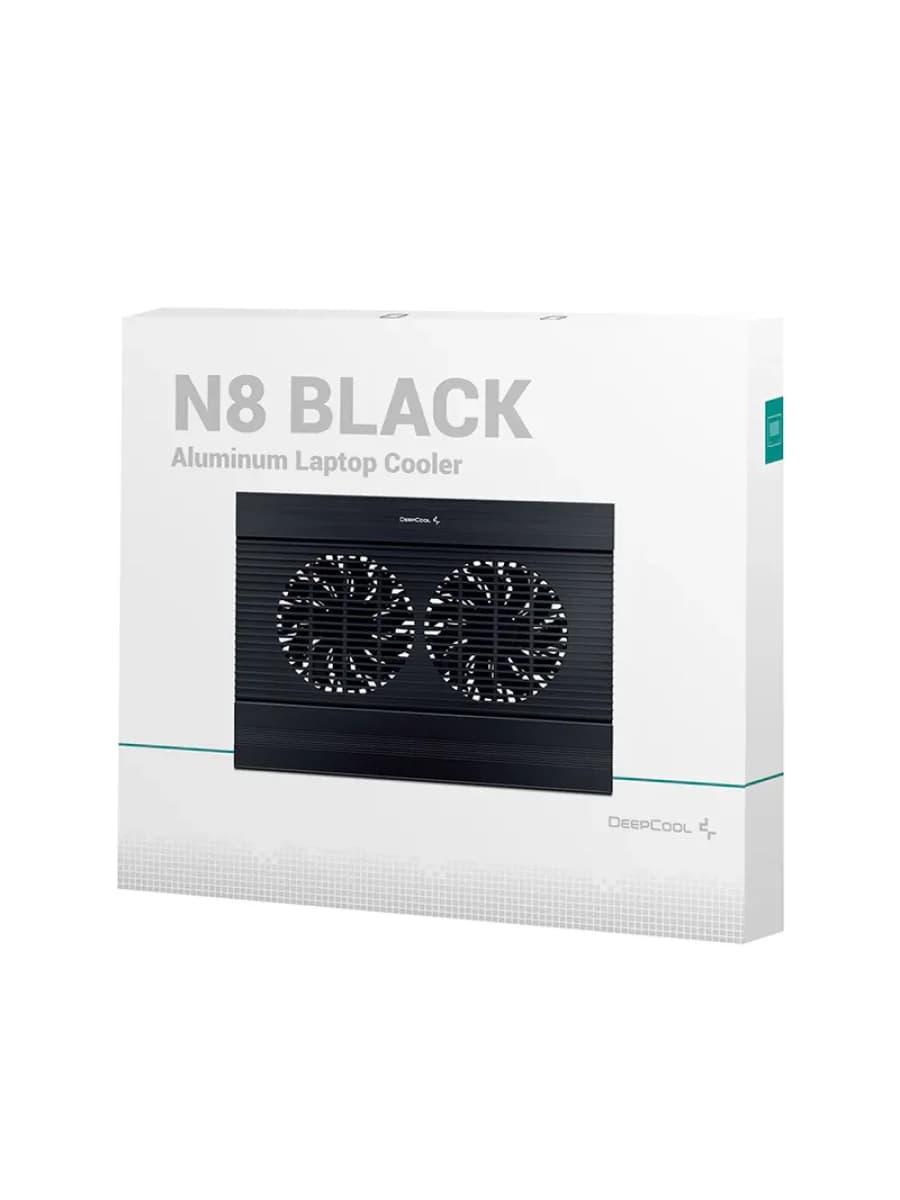 Охлаждающая подставка для ноутбука DEEPCOOL N8 BLACK 15,6"