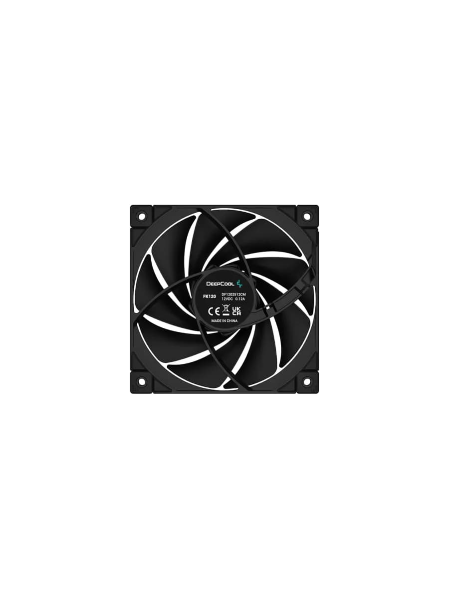 Кулер для корпуса DEEPCOOL FK120(3IN1 SET) BLACK 3x120x120x25mm Hydro Bearing 500-1850rpm