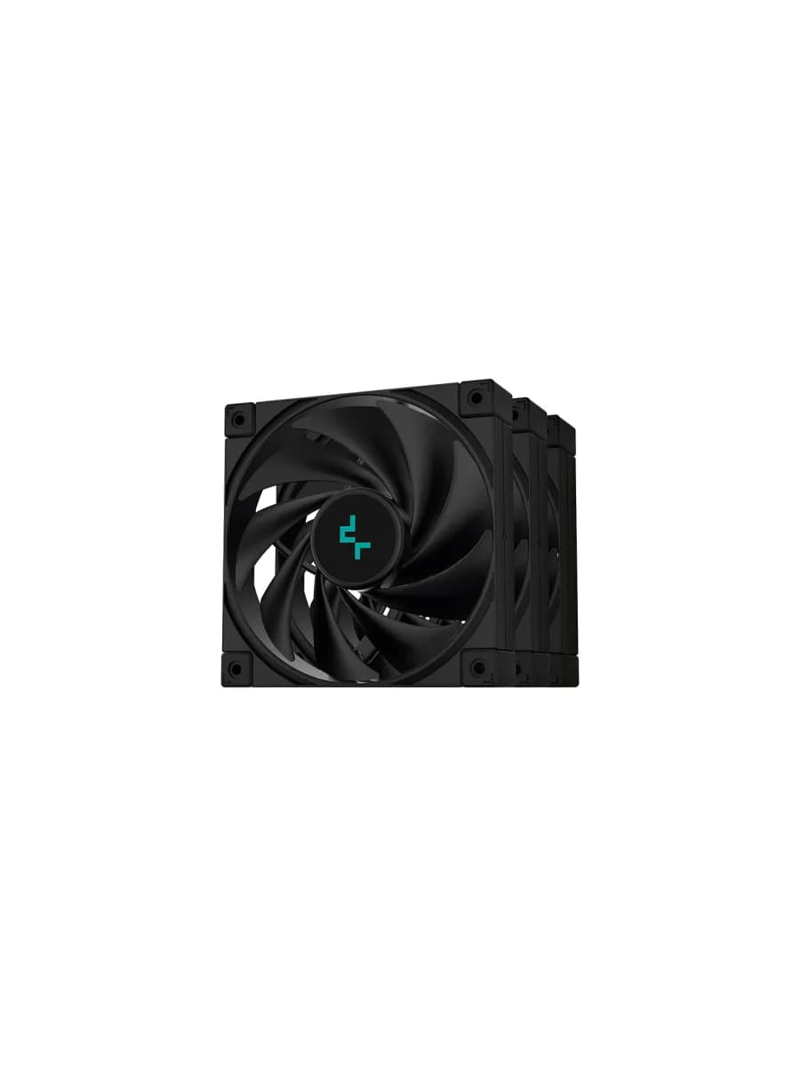 Кулер для корпуса DEEPCOOL FK120(3IN1 SET) BLACK 3x120x120x25mm Hydro Bearing 500-1850rpm