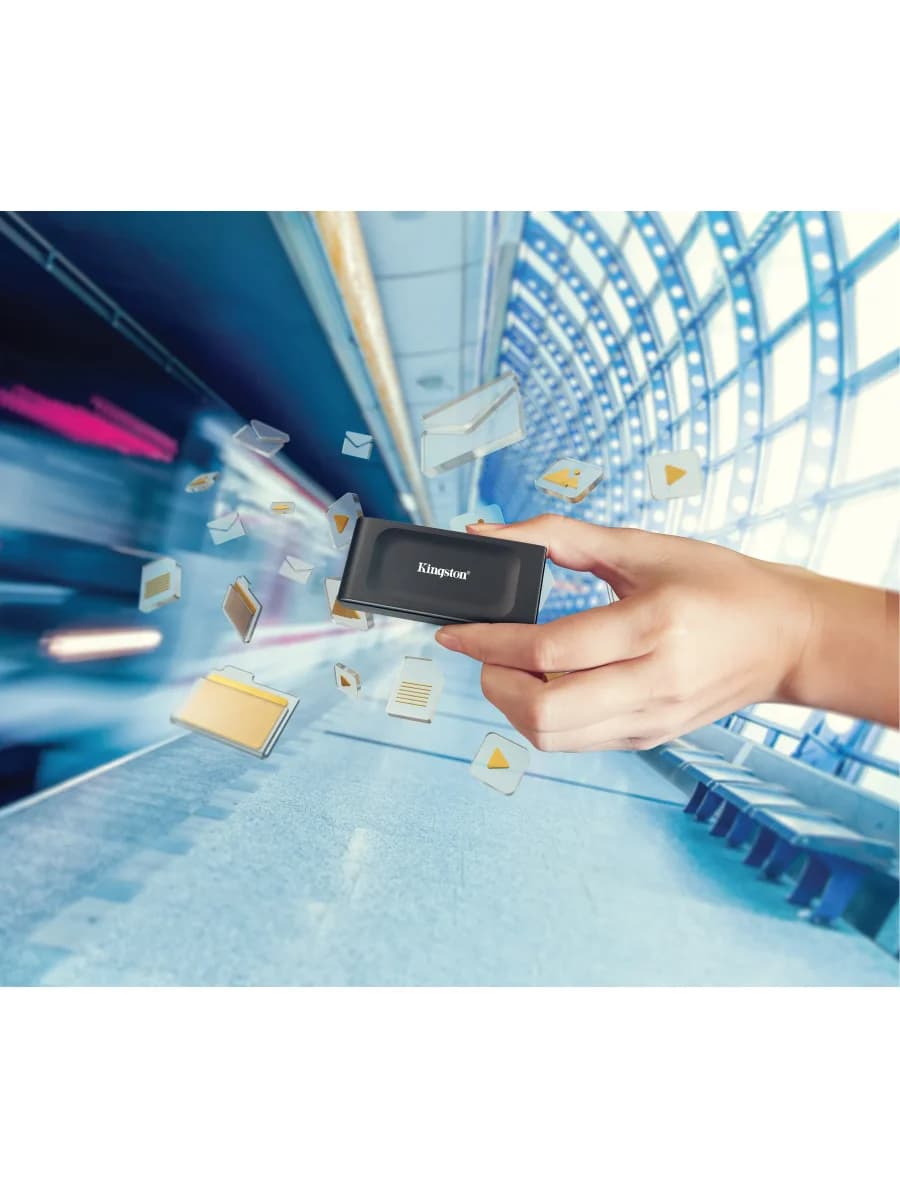 Внешний твердотельный накопитель SSD KINGSTON XS1000 2TB USB 3.2 Type-C