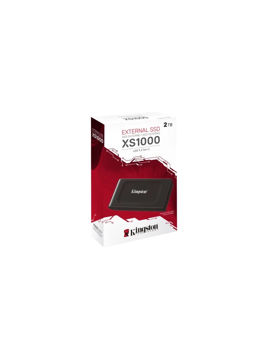 Внешний твердотельный накопитель SSD KINGSTON XS1000 2TB USB 3.2 Type-C