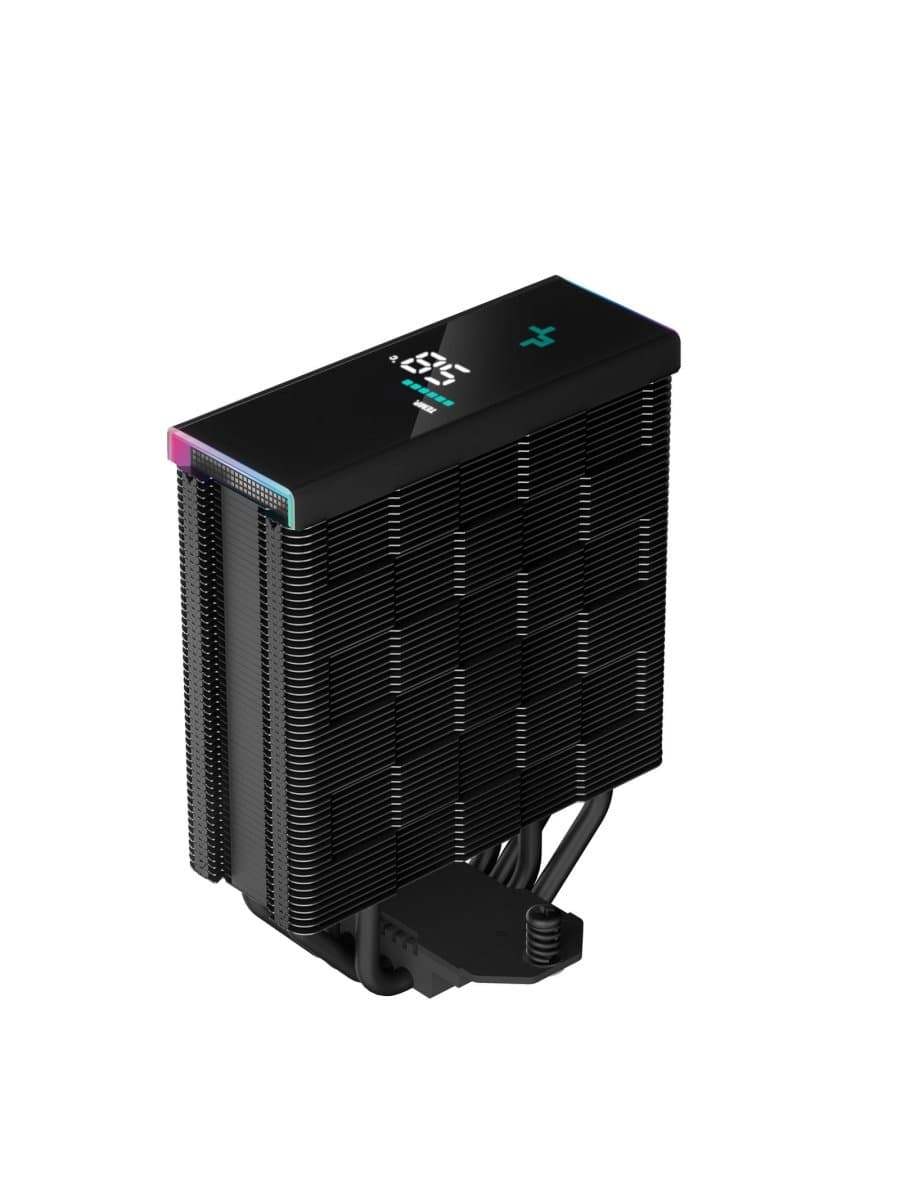 Кулер для процессора DEEPCOOL AK400 DIG. LGA1700/1200/115*/AMD 120mm Black PWM FDB fan,500-1850rpm,4HP
