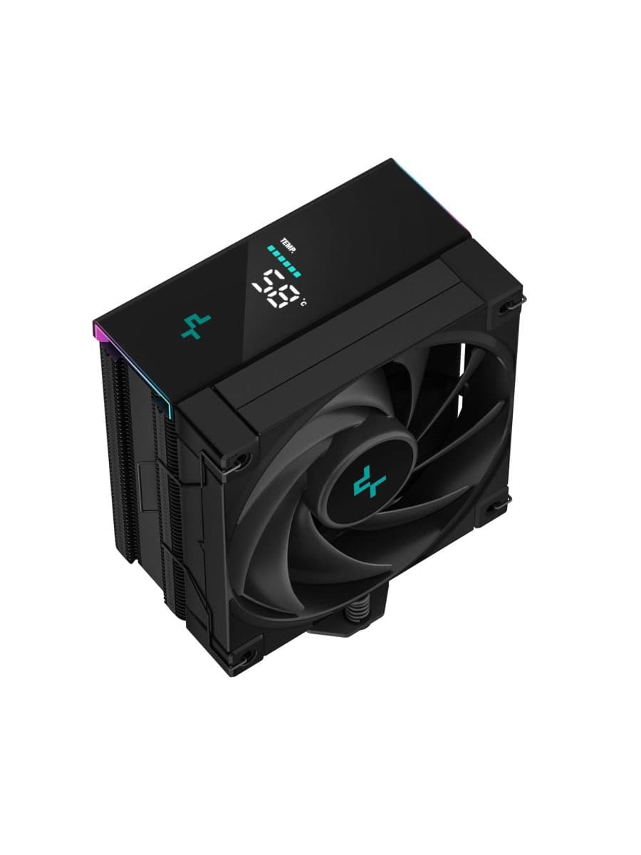 Кулер для процессора DEEPCOOL AK400 DIG. LGA1700/1200/115*/AMD 120mm Black PWM FDB fan,500-1850rpm,4HP