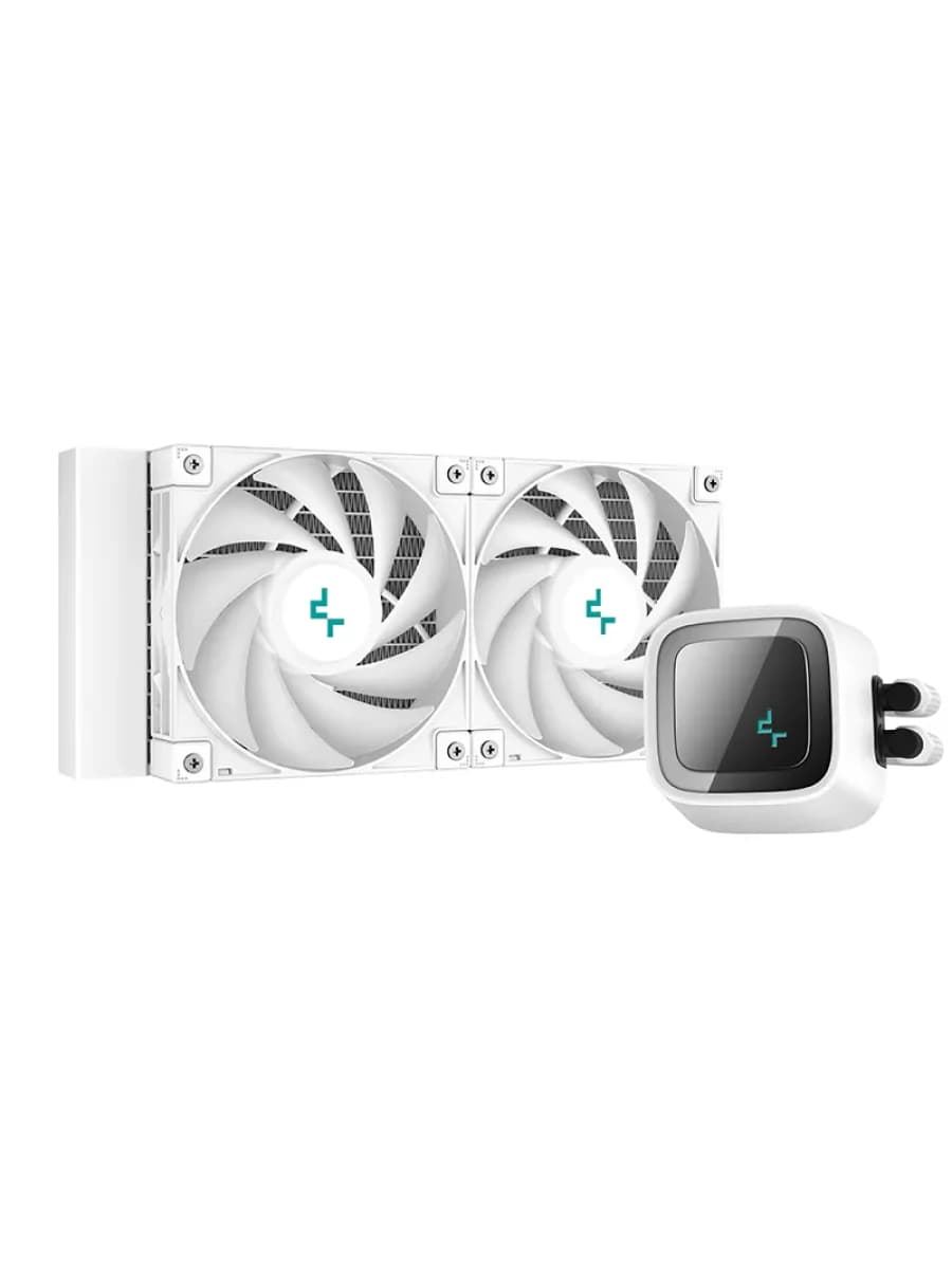 Система охлаждения DEEPCOOL LS520 WH WHITE RGB120*2 FAN LGA20xx/1700/1200/115*/AMD