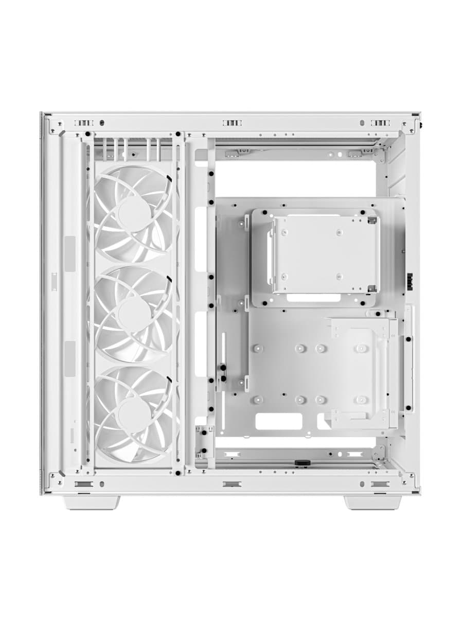 Корпус DEEPCOOL EATX CH780 WH WHITE w/o PSU USB3.0?2 Type-C*1 ARGB 3*140mm FAN (360mm)