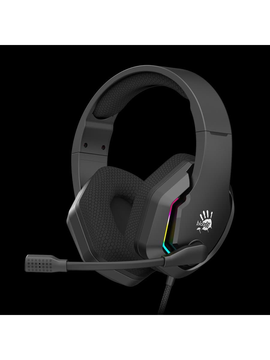 Наушники с микрофоном A4Tech BLOODY G260P RGB Gaming 3.5mm Black