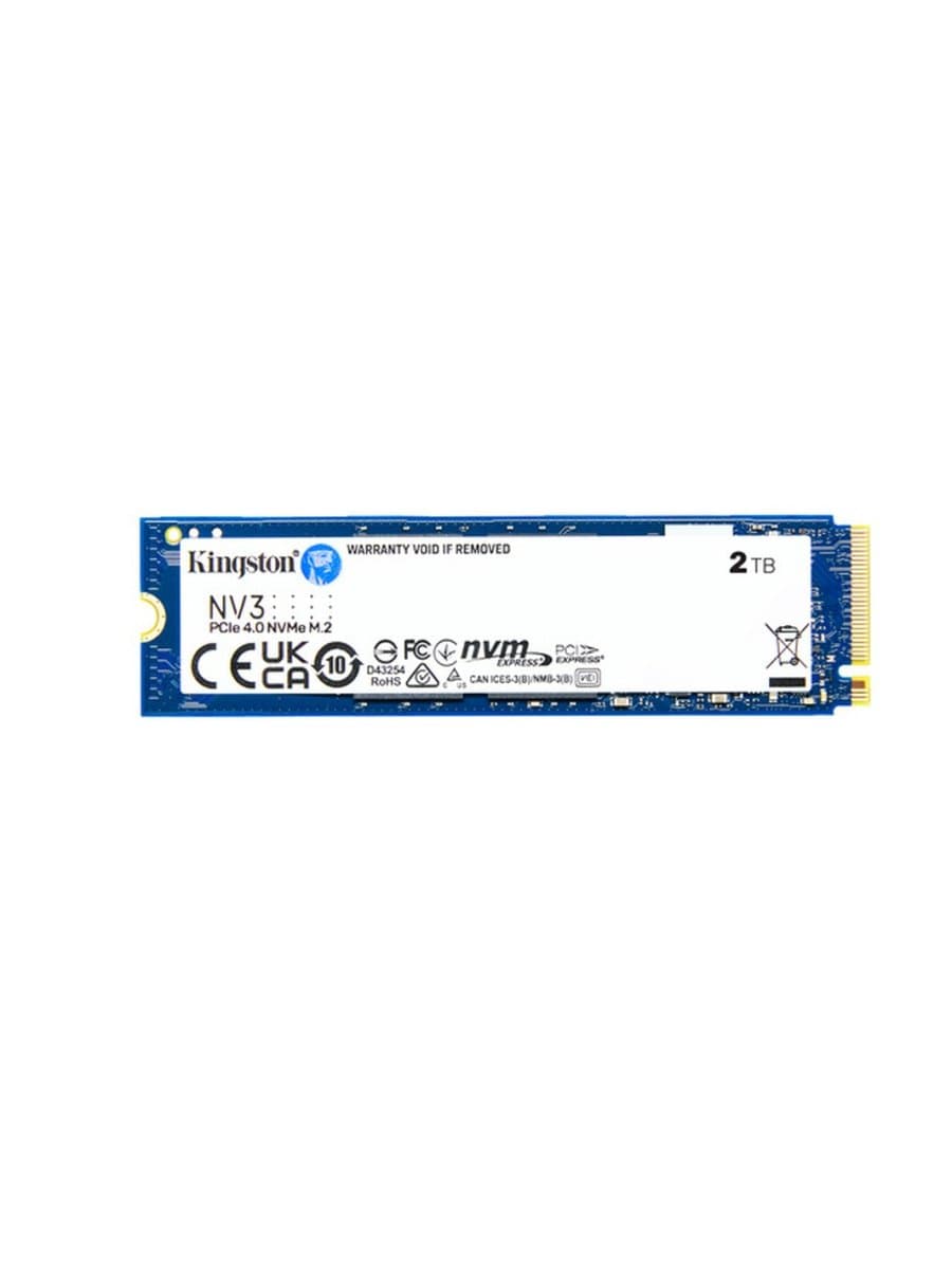 Твердотельный накопитель SSD KINGSTON NV3 2TB M.2 2280 PCIe 4.0 x4 NVMe 6000/5000