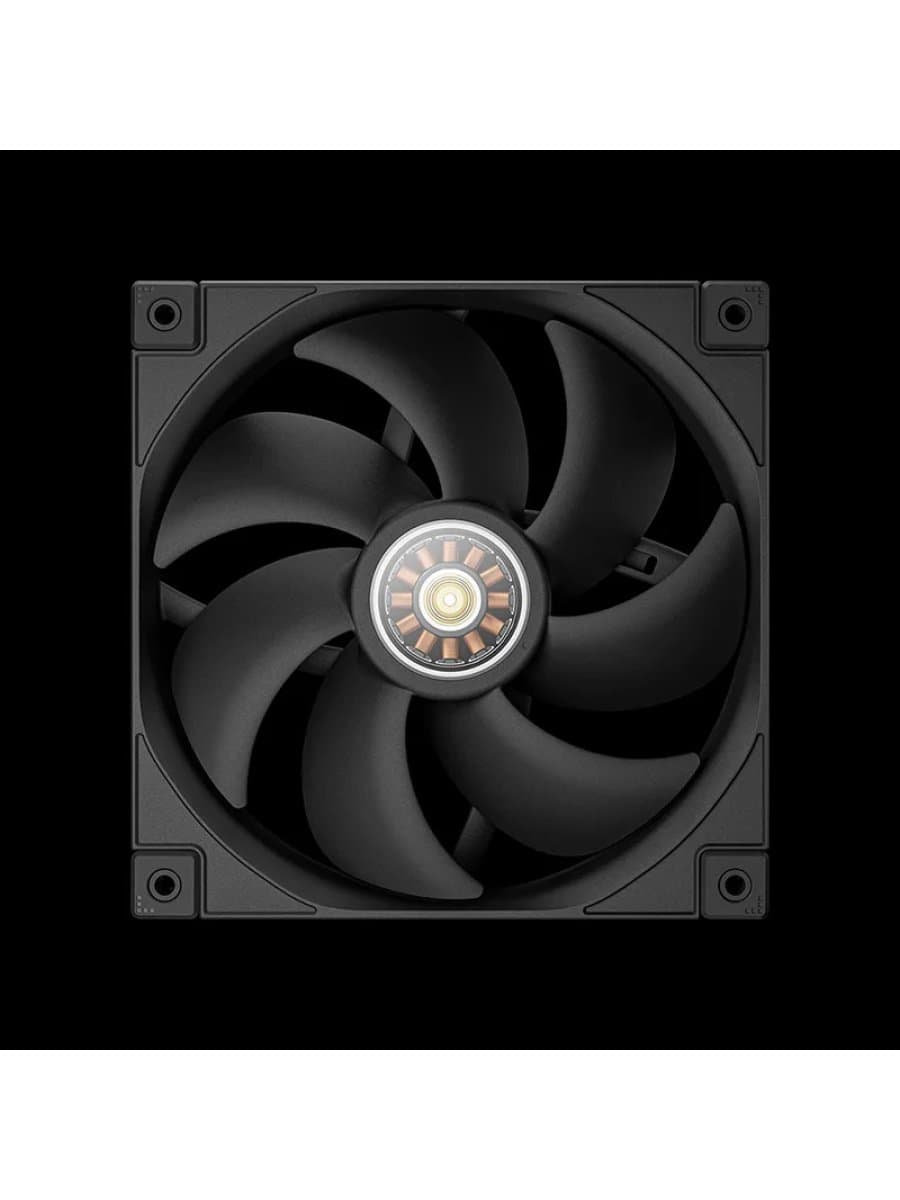 Кулер для корпуса DEEPCOOL FT14 SLIM PWM BLACK LED 500-1650rpm 140mm