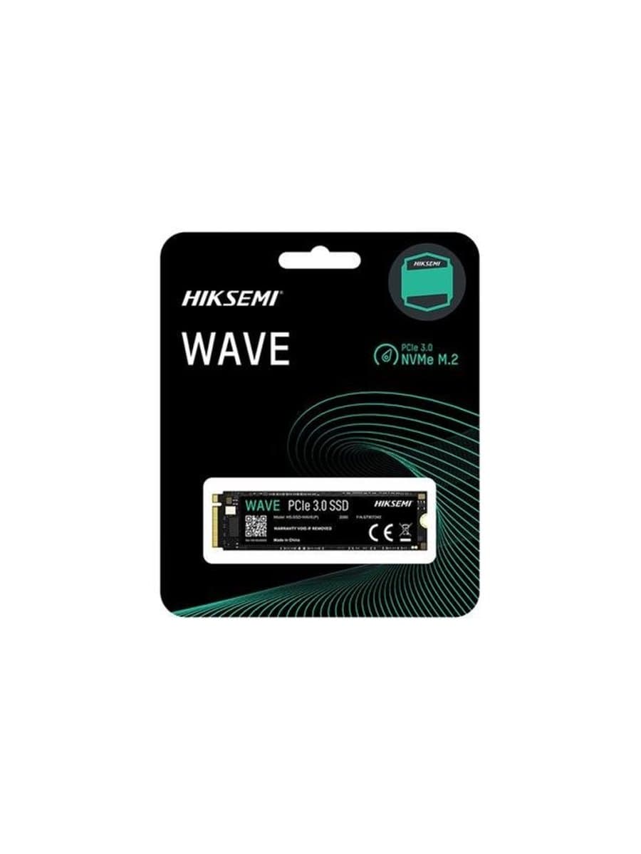 Твердотельный накопитель SSD HIKSEMI (HIKVISION) HS-SSD-WAVE(P) 512G 3D NAND NVME M.2 2280 R/Wr: 2500/1025MB/s
