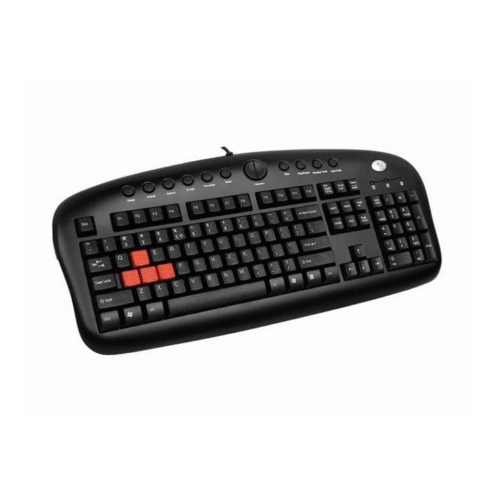 Игровая клавиатура A4TECH KB-28G GAMER KEYBOARD USB BLACK US+RUSSIAN