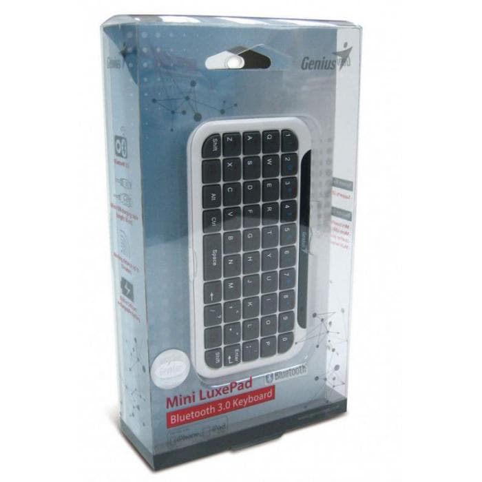 Клавиатура Mini LuxePad Mini lightweight keyboard for iPhone or iPad,Bluetooth 3.0