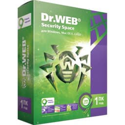 Антивирус Dr.WEB Security Space 1пк 1год