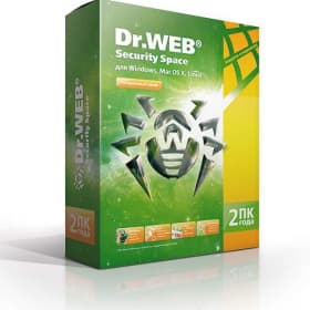 Антивирус Dr.WEB Security Space 2пк 2года