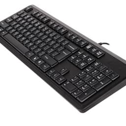 Клавиатура A4TECH KR-92 COMFORT USB ROUND EDGE KEYBOARD BLACK US+RUSSIAN