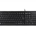 Клавиатура A4TECH KR-92 COMFORT USB ROUND EDGE KEYBOARD BLACK US+RUSSIAN