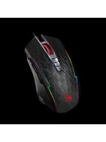 Мышь игровая A4TECH BLOODY P93A RGB Gaming Mouse BULLET GREY METAL FEET ACTIVE USB BLACK