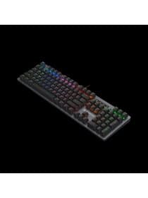 Механическая игровая клавиатура с черными переключателями и неоновой подсветкой A4TECH BLOODY B760 LIGHT STRIKE GAMING MECHANICAL BLACK SWITCH NEON KEYBOARD USB US+RUSSIAN