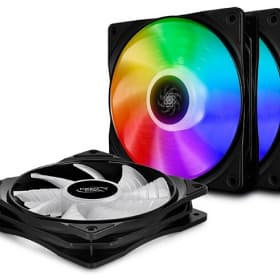 Кулер для корпуса DEEPCOOL CF120(3IN1 SET) A-RGB LED 3x120x120x25mm Hydro Bearing 500-1500rpm