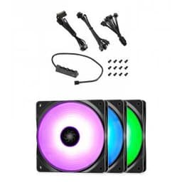 Кулер для корпуса DEEPCOOL RF120 RGB LED 120x120x25mm Hydro Bearing 1300 RPM