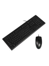 Комплект клавиатура и мышь A4TECH KR-8372 (KR-83+OP-720) KEYBOARD + MOUSE SET USB BLACK US+RUSSIAN