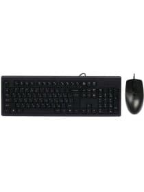Комплект клавиатура и мышь A4TECH KR-8372 (KR-83+OP-720) KEYBOARD + MOUSE SET USB BLACK US+RUSSIAN