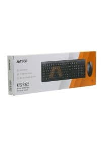 Комплект клавиатура и мышь A4TECH KR-8372 (KR-83+OP-720) KEYBOARD + MOUSE SET USB BLACK US+RUSSIAN
