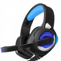 Наушники с микрофоном Microlab G4 GAMING BLACK/BLUE 3.5+USB
