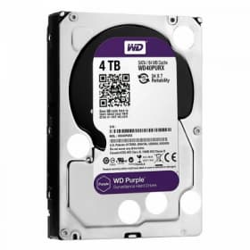 Жесткий диск 4TB 5400rpm 64MB WD40PURZ PURPLE SURVEILLANCE SATA3