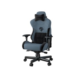 Игровое кресло AndaSeat AD12XLLA-01-SB T-Pro II Premium BLUE&BLACK 4D Armrest 65mm wheels Fabric