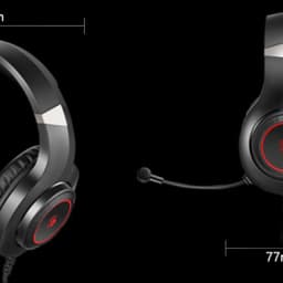 Наушники с микрофоном A4Tech BLOODY G220 NEON Gaming 3.5mm & USB Black
