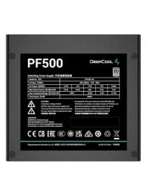 Блок питания DEEPCOOL PF500D 500W 80 PLUS certified 200-240V/ATX12V 2.3 &amp; SSI EPS 12V Black flat