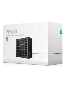 Блок питания DEEPCOOL PF500D 500W 80 PLUS certified 200-240V/ATX12V 2.3 &amp; SSI EPS 12V Black flat