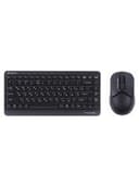 Комплект клавиатура и мышь A4TECH FSTYLER FG1112 (FG12+FGK11) MULTIMEDIA SLEEK COMFORT KEYBOARD + MOUSE COMBO SET WIRELESS BLACK