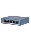 Коммутатор HUB Switch HIKVISION DS-3E0105P-E/M(B) 4x10/100Mbps PoE,1x1000Mbpc,PoE budget:35W Metal