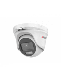HD-TVI видеокамера HIWATCH DS-T203L (2.8mm) купольн,уличная 2MP,LED 20M,ColorVu