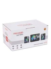 Акустическая система Microlab Subwoofer U-210 RGB 2.1 BLACK 11W (5W+3W*2)