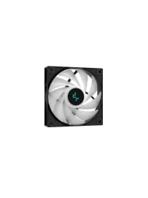 Кулер для процессора DEEPCOOL AG400 BLACK ARGB LGA115*/1700/1200/AMD 120mm PWM fan,300-1850rpm,4HP