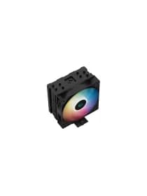 Кулер для процессора DEEPCOOL AG400 BLACK ARGB LGA115*/1700/1200/AMD 120mm PWM fan,300-1850rpm,4HP