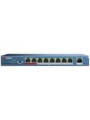 Коммутатор HUB Switch HIKVISION DS-3E0109P-E 8x10/100Mbps PoE,1x100Mbpc,PoE budget 123W Metal