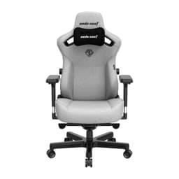 Игровое кресло AndaSeat AD12YDC-L-01-G-PV/F Kaiser 3 L GRAY 4D Armrest 65mm wheels Fabric