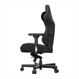 Игровое кресло AndaSeat AD12YDC-L-01-B-PV/C Kaiser 3 L BLACK 4D Armrest 65mm wheels PVC Leather