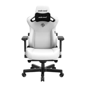 Игровое кресло AndaSeat AD12YDC-XL-01-W-PV/C Kaiser 3 XL WHITE 4D Armrest 65mm wheels PVC Leather