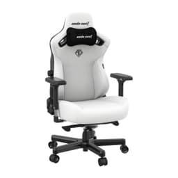Игровое кресло AndaSeat AD12YDC-XL-01-W-PV/C Kaiser 3 XL WHITE 4D Armrest 65mm wheels PVC Leather