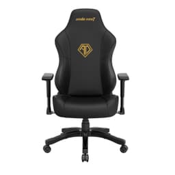 Игровое кресло AndaSeat AD18Y-06-B-PV/C Phantom 3 BLACK&GOLD 2D Armrest 60mm wheels PVC Leather