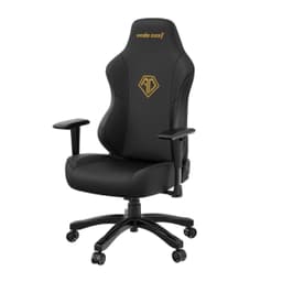 Игровое кресло AndaSeat AD18Y-06-B-PV/C Phantom 3 BLACK&GOLD 2D Armrest 60mm wheels PVC Leather