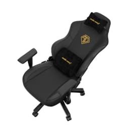 Игровое кресло AndaSeat AD18Y-06-B-PV/C Phantom 3 BLACK&GOLD 2D Armrest 60mm wheels PVC Leather